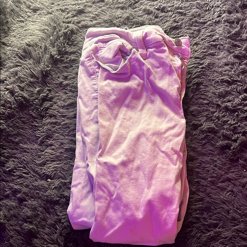 SO Pastel Jeans Soft Satin-Like Texture
